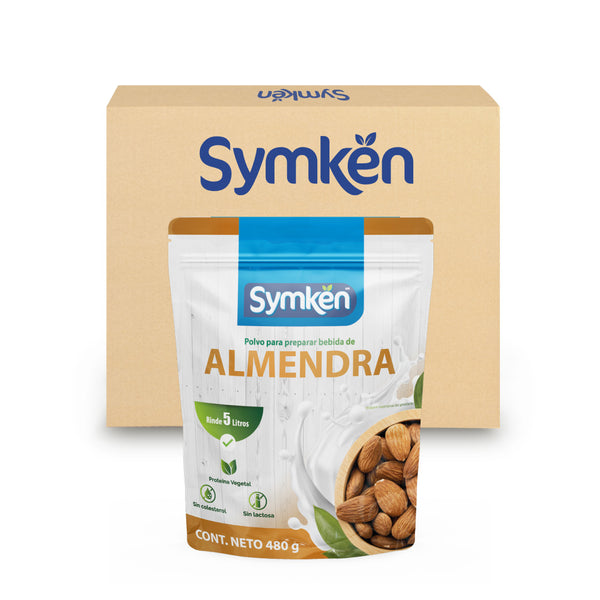 Caja de 16 Piezas Symkën Almendra Bolsa 480 g