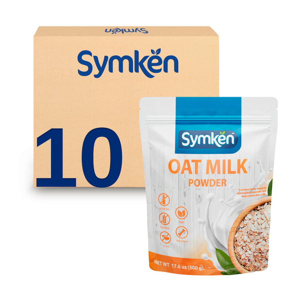 Caja de 10 Piezas Symkën Avena Sin Azúcar Bolsa 500 g