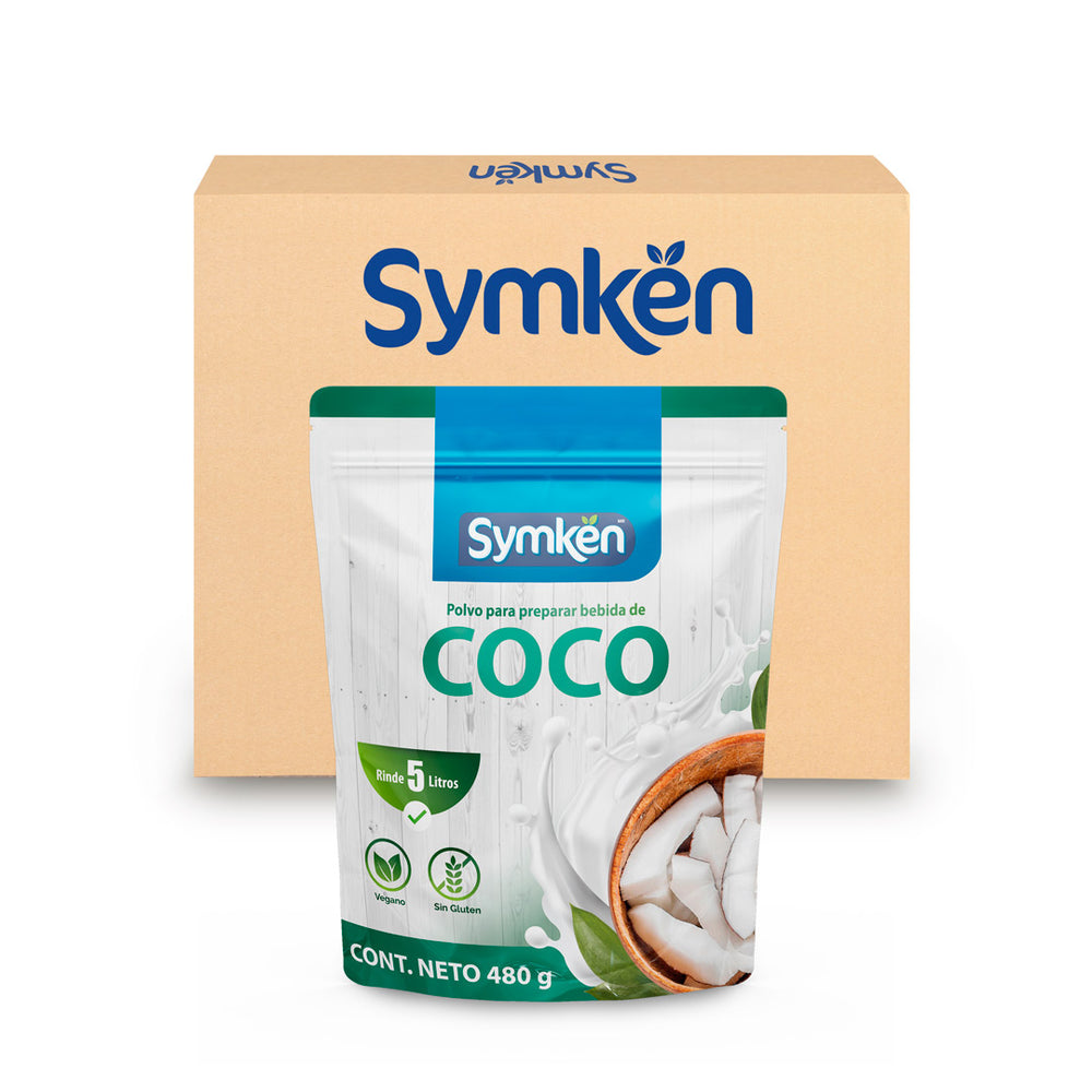 Caja de 16 Piezas Symkën Coco Bolsa 480 g