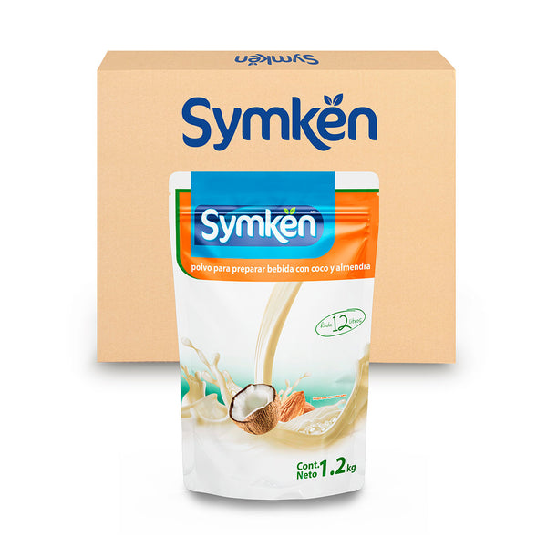 Caja de 8 Piezas Symkën Coco-Almendra Bolsa 1,200 g