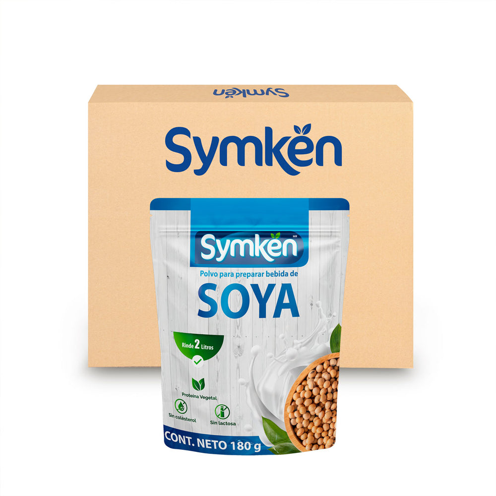 Caja de 20 Piezas Symkën Soya Natural Bolsa 180 g
